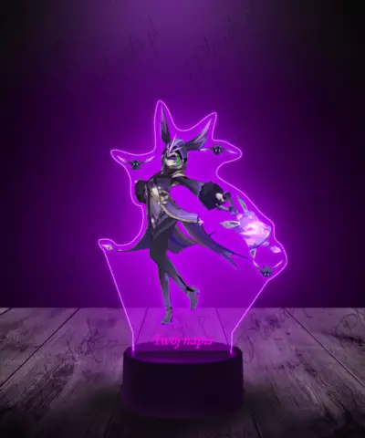 Lampka LED Plexido z Nadrukiem Genshin Impact Fatui