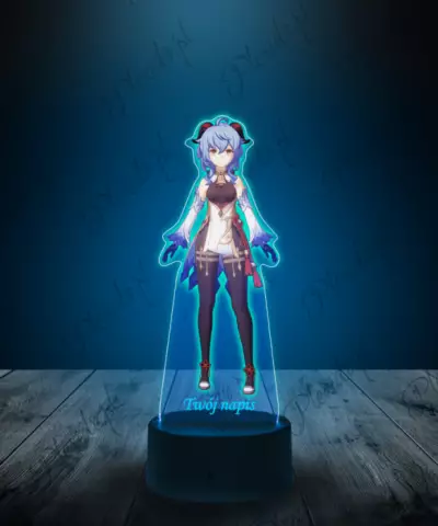 Lampka LED Plexido z Nadrukiem Genshin Impact Ganyu