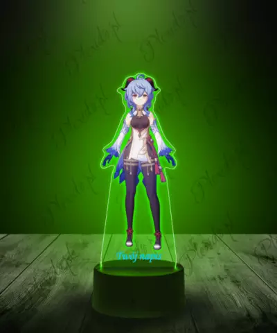 Lampka LED Plexido z Nadrukiem Genshin Impact Ganyu