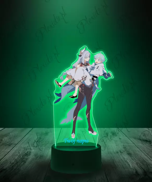 Lampka LED Plexido z Nadrukiem Shenhe Genshin Impact