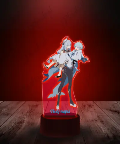 Lampka LED Plexido z Nadrukiem Shenhe Genshin Impact