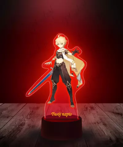 Lampka LED Plexido z Nadrukiem Genshin Impact Aether