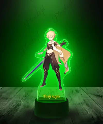 Lampka LED Plexido z Nadrukiem Genshin Impact Aether