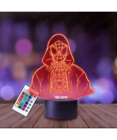 Lampka Nocna 3D LED LAMP Spider-Man Uniwersum