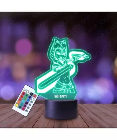 Lampka Nocna 3D LED LAMP Ahsoka Star Wars
