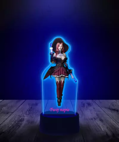 Lampka LED Plexido z Nadrukiem League of Legends Miss Fortune