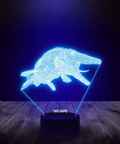 Lampka LED 3D Plexido Dinozaur Spinozaur - 1