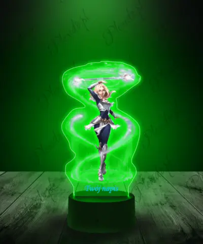 Lampka LED Plexido z Nadrukiem League of Legends Lux