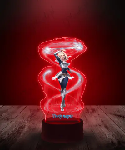 Lampka LED Plexido z Nadrukiem League of Legends Lux
