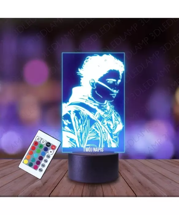 Lampka Nocna 3D LED LAMP Paul Atryda Diuna Dune