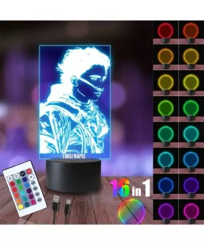 Lampka Nocna 3D LED LAMP Paul Atryda Diuna Dune