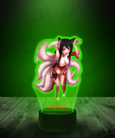 Lampka LED Plexido z Nadrukiem League of Legends Ahri