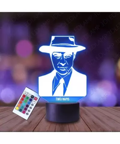 Lampka Nocna 3D LED LAMP Robert Oppenheimer