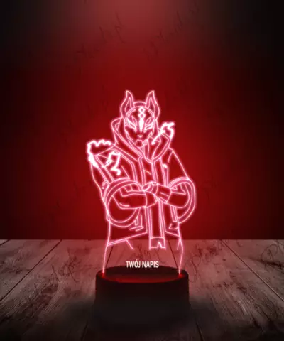 Lampka LED 3D Plexido Fortnite Drift