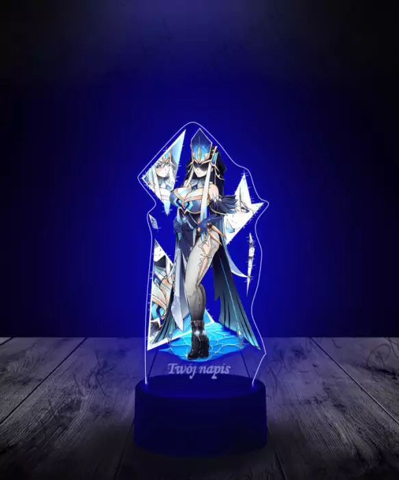 Lampka LED Plexido z Nadrukiem Genshin Impact Mirror - 1