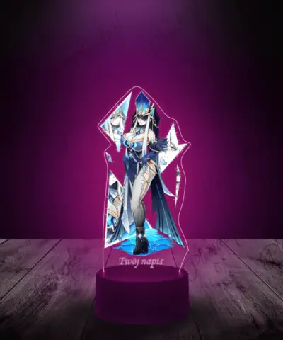 Lampka LED Plexido z Nadrukiem Genshin Impact Mirror - 2