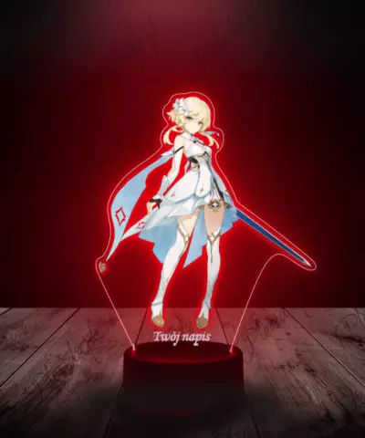 Lampka LED Plexido z Nadrukiem Genshin Impact Lumine - 2