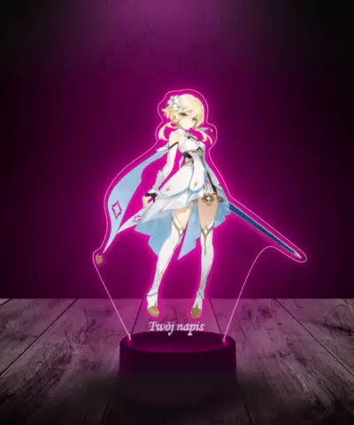 Lampka LED Plexido z Nadrukiem Genshin Impact Lumine - 3