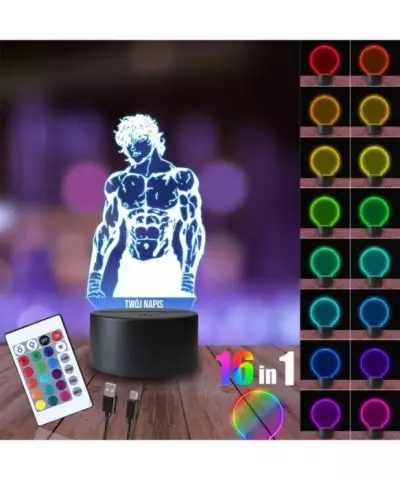 Lampka Nocna 3D LED LAMP Baki Hanma