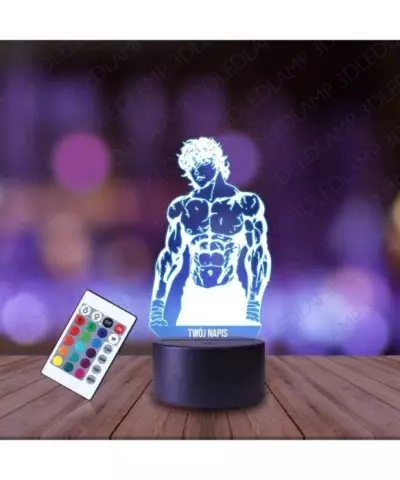 Lampka Nocna 3D LED LAMP Baki Hanma