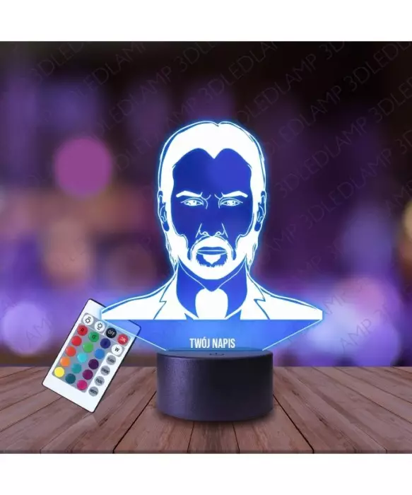 Lampka Nocna 3D LED LAMP John Wick