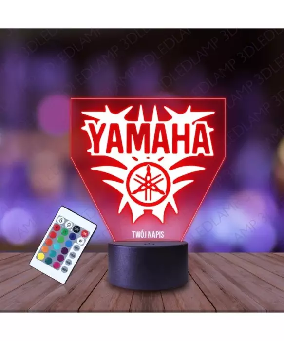 Lampka Nocna 3D LED LAMP Logo Yamaha