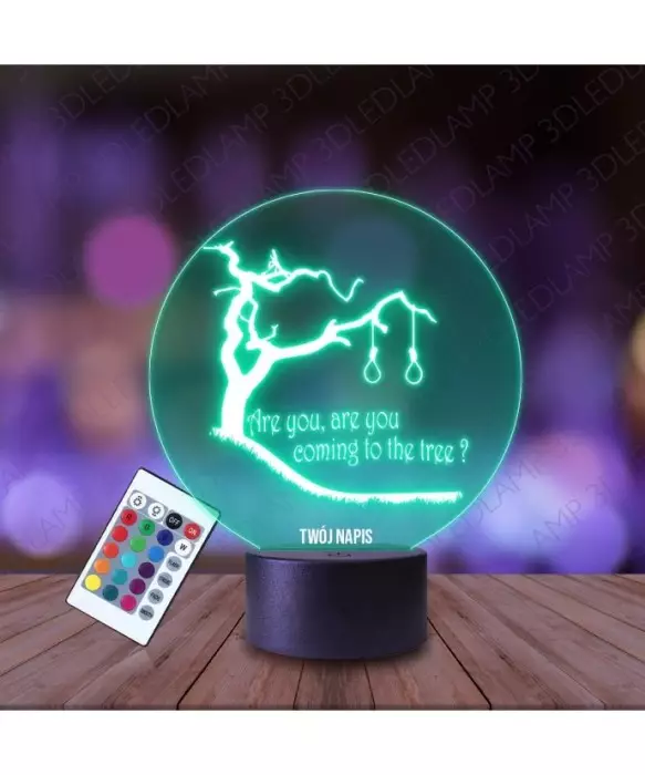 Lampka Nocna 3D LED LAMP Igrzyska Śmierci Film