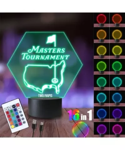 Lampka Nocna 3D LED LAMP Golf Mistrzostwa