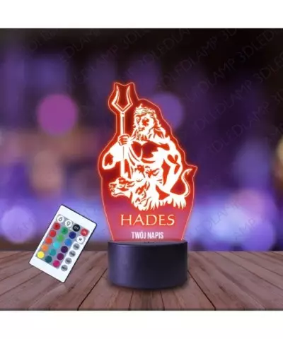 Lampka Nocna 3D LED LAMP Bóg Hades