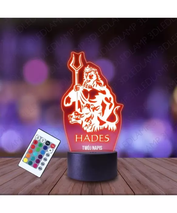 Lampka Nocna 3D LED LAMP Bóg Hades