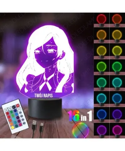 Lampka Nocna 3D LED LAMP The Most Heretical Last Boss Queen Pryde