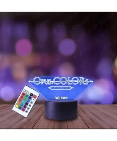 Lampka Nocna 3D LED LAMP Opus Colors
