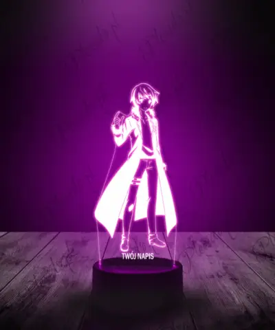 Lampka LED 3D Plexido In Another World With My Smartphone Mochizuki