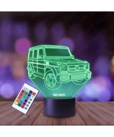Lampka Nocna 3D LED LAMP Mercedes G Klasa