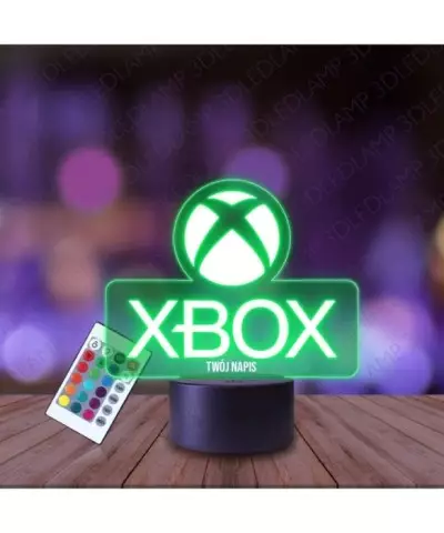 Lampka Nocna 3D LED LAMP XBox Konsola