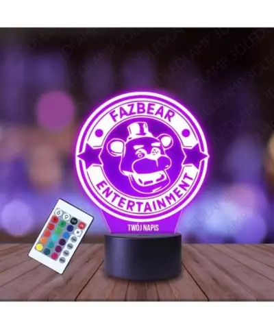 Lampka Nocna 3D LED LAMP Five Night's Freddy's 2 Logo