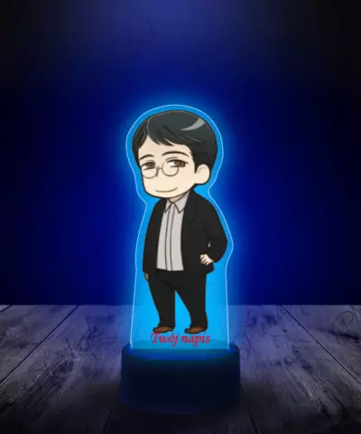 Lampka LED 3D Plexido z Nadrukiem James Potter