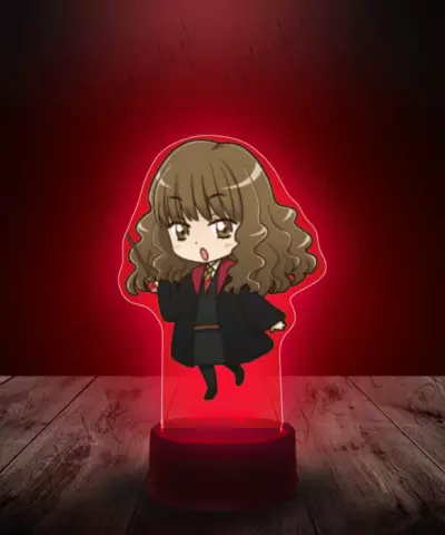 Lampka LED 3D Plexido z Nadrukiem Hermiona Granger