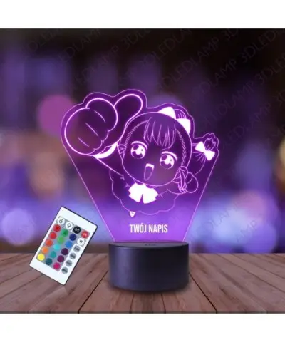 Lampka Nocna 3D LED LAMP Cute Executive Officer