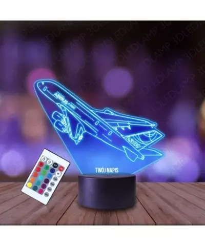 Lampka Nocna 3D LED LAMP Airbus A380