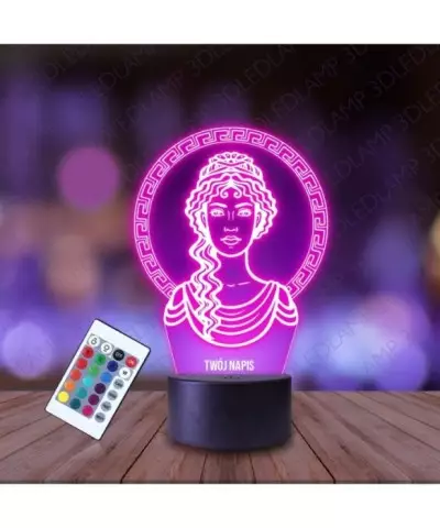 Lampka Nocna 3D LED LAMP Mitologia Afrodyta