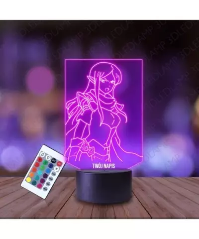 Lampka Nocna 3D LED LAMP Urza Ekses Tsuyokute New Saga