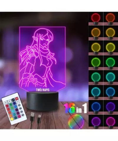 Lampka Nocna 3D LED LAMP Urza Ekses Tsuyokute New Saga