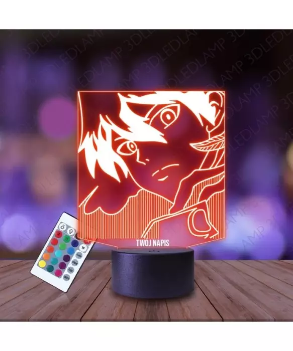 Lampka Nocna 3D LED LAMP Kail Lenard Tsuyokute New Saga