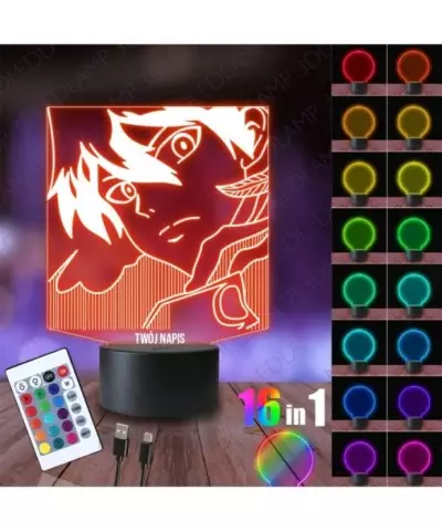 Lampka Nocna 3D LED LAMP Kail Lenard Tsuyokute New Saga