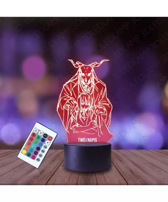 Lampka Nocna 3D LED LAMP The Ancient Magus’ Bride