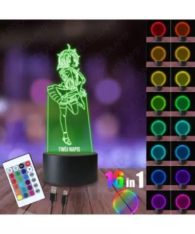 Lampka Nocna 3D LED LAMP Mushoku Tensei Sylphiette