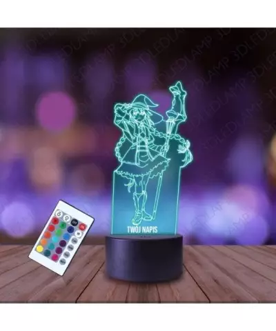 Lampka Nocna 3D LED LAMP Mushoku Tensei Czarodziejka