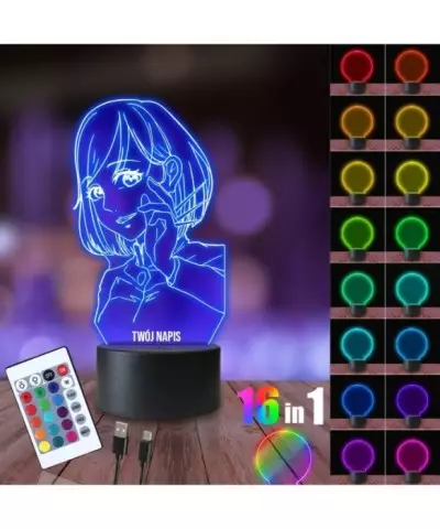 Lampka Nocna 3D LED LAMP Nobara Kugisaki