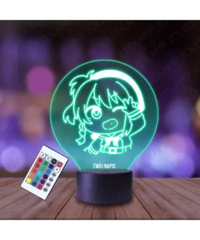 Lampka Nocna 3D LED LAMP Miyashita Ai High School Idol